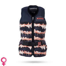Chaleco De Impacto Con Cremallera Delantera Mystic Dazzled Women - Rosa