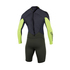Mystic Star 3/2 B-Zip Flatlock Longarm Shorty Wetsuit - Ejército