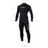 Mystic Estrella Doble 5/4 Fz Fullsuit Traje - Negro / Blanco