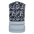 Mystic Woman Dazzled Front-Zip Impact Vest - Gris