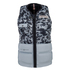 Mystic Woman Dazzled Front-Zip Impact Vest - Gris