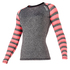Mystic Women Dazzled Longsleeve Rash Vest - Coral