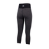 Mystic Women Dazzled Rash Pants - Negro / Gris