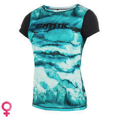Camiseta De Manga Corta Para Mujer Mystic Dazzled, Manga Corta, Modelo - Menta