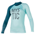 Mystic Women Dutchess Longsleeve Rash Vest - Verde Azulado