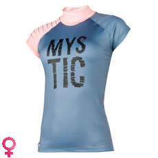 Mystic Women Dutchess Shortsleeve Rash Vest - Peltre