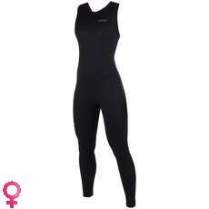Traje De Neopreno Long Jane Para Mujer De 1.5 Mm Marca Mystic Para Mujer - Negro