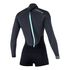 Mystic Para Mujer Marca 3 / 2Mm Back-Zip Longarm Shorty Wetsuit - Negro
