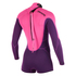 Mystic Para Mujer Marca 3 / 2Mm Back-Zip Longarm Shorty Wetsuit - Púrpura