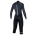 Mystic Womens Suit 3 / 2Mm Backzip Longarm Shortleg Wetsuit - Negro