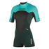 Mystic Para Mujer Marca 3 / 2Mm Bzip Flatlock Shorty Wetsuit - Teal