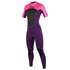 Traje De Neopreno Para Mujer Mystic Marca 3 / 2Mm Shortarm Back-Zip - Púrpura