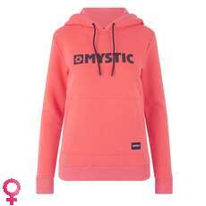 Mystic Womens Brand Hoodie Sweat - Faded Coral Mystic Womens Brand Hoodie Sweat - Faded Coral