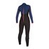 Mystic Womens Dazzled 3 / 2Mm Traje De Neopreno Con Cremallera Completa - Azul Marino