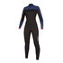 Mystic Womens Dazzled 3 / 2Mm Traje De Neopreno Con Cremallera Completa - Azul Marino