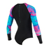 Mystic Womens Dazzled Longarm Lycra Rash Suit - Mint