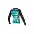 Mystic Womens Dazzled Longarm Shorty Rash Vest - Menta