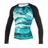 Mystic Womens Dazzled Longarm Shorty Rash Vest - Menta