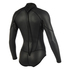 Traje De Baño Mystic Para Mujer Diva 3/2 Mm Bzip Longarm Shorty - Negro