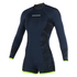 Traje De Baño Mystic Para Mujer Diva 3 / 2Mm Bzip Longarm Shorty - Azul Marino / Lima