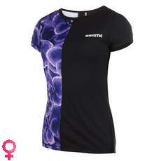 Camiseta De Manga Corta Mystic Diva De Manga Corta Para Mujer - Púrpura Camiseta De Manga Corta Mystic Diva De Manga Corta Para Mujer - Púrpura