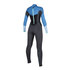 Traje De Neopreno Completo Mystic Womens Star 3 / 2Mm Con Cremallera Trasera - Menthol Blue