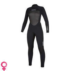 Traje De Neopreno Completo Mystic Womens Star 5 / 3Mm Con Cremallera Trasera - Negro Traje De Neopreno Completo Mystic Womens Star 5 / 3Mm Con Cremallera Trasera - Negro