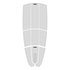 Mystic Classic Shape Ambush Full Deckpad - Blanco