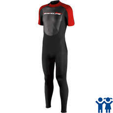 Traje De Neopreno De Brazo Corto Neil Pryde Startline - Negro/rojo