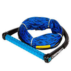 Obrien Cuerda De Wakeboard De 4 Secciones Y Mango - Azul / Negro