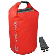 Overboard Impermeable Bolso Del Tubo De Tintorería - 30 Ltr - Rojo