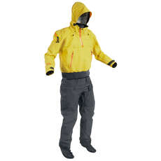 Traje Seco Palm Bora - Amarillo / Gris Azabache