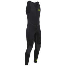 Traje De Baño Long Quantum Kayaking Palm John - Negro