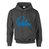 Sudadera Con Capucha Palm Script - Gris
