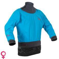Chaqueta Kleeks Palm Vertigo Mujer - Aqua