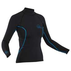 Top De Neopreno De Manga Larga Para Mujer Palm Wairoa Touring - Negro