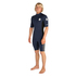 Rip Curl Aggrolite Back-Zip Shorty Wetsuit - Azul Marino / Negro