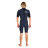 Rip Curl Aggrolite Back-Zip Shorty Wetsuit - Azul Marino / Negro