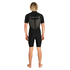 Rip Curl Omega 1.5Mm Back-Zip Shorty Wetsuit - Negro
