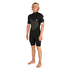 Rip Curl Omega 1.5Mm Back-Zip Shorty Wetsuit - Negro