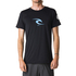 Icono De Manga Corta Rip Curl Rash Guard Uv Tee - Negro