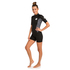 Rip Curl Womens Dawn Patrol 2 / 2Mm Ss Spring - Negro / Blanco