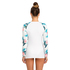 Rip Curl Para Mujer De Manga Larga Cloud Break Relaxed Uv Tee - Blanco