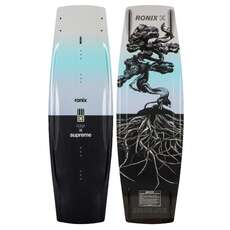 Tabla De Wakeboard Ronix Suprem Air Core 3 Para Barco, Color Negro Y Blanco,