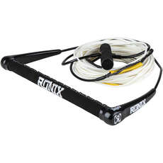 Pacchetto Corda E Maniglia Per Wakeboard Ronix Combo 5.5 - Bianco