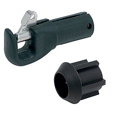 Extremo De Tangón De Carbono Selden Spinnaker - Conjunto De Tubo De 33 Mm De Diámetro Exterior