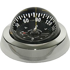 Garmin (Silva) 85E Navegación Compás - Cromo Flush Mount & Iluminación
