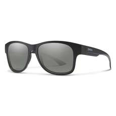Gafas De Sol Smith Holiday - Lente Negro Mate / Gris
