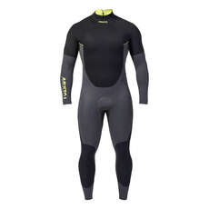 Traje De Baño Musto Championship Steamer - Gris Oscuro / Negro