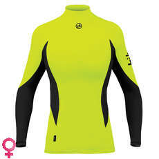 Zhik Larga Para Mujer De La Manga Spandex Top - Hi-Vis Zhik Larga Para Mujer De La Manga Spandex Top - Hi-Vis